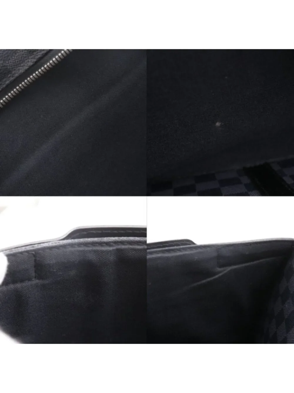 Louis Vuitton Porte Documents Voyage GM 2-Way Shoulder Damier Graphite Canvas